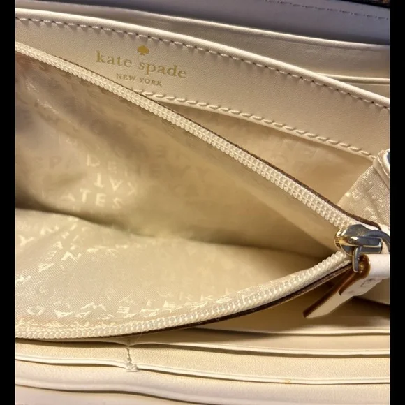 Kate Spade Laurel Way Neda Saffiano leather Wallet in Thunder CL - Picture 4 of 7